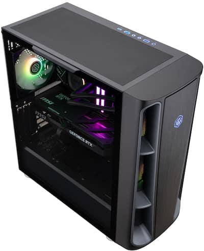 ADVANCED BATTLESTATIONS ABS Kaze II Aqua Gaming PC Windows 11 ADVANCED BATTLESTATIONS ABS Kaze II Aqua Gaming PC Windows 11