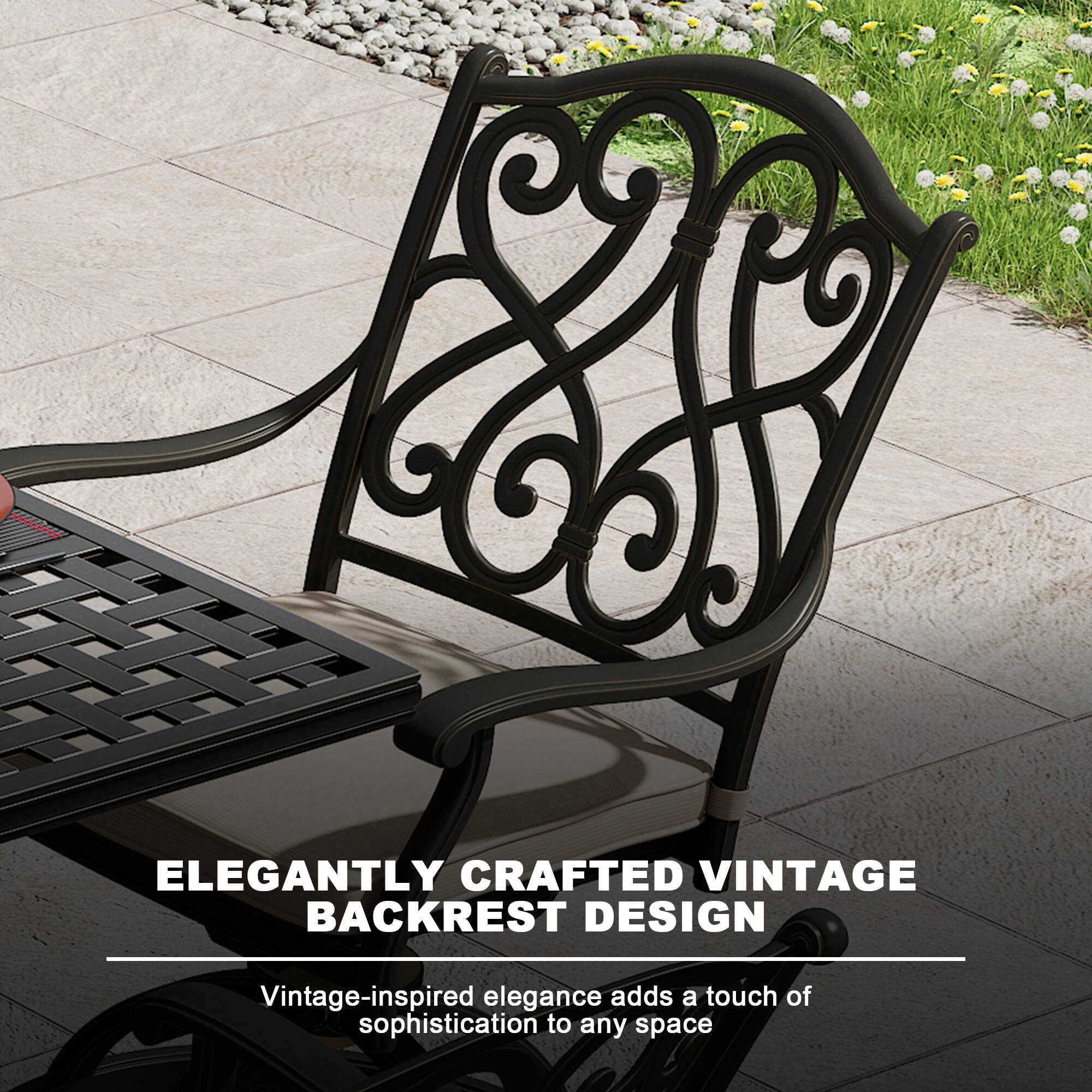 ELEGANTLY CRAFTED VINTAGE BACKREST DESIGN

Vintage-inspired elegance adds a touch of sophistication to any space