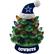 Front. Evergreen Enterprises - Dallas Cowboys 8" Light Up Ceramic LED Christmas Tree - Multicolor.