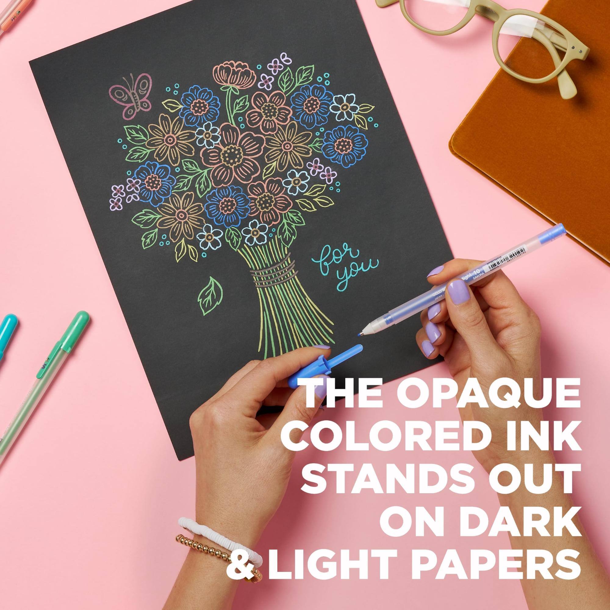 for you

THE OPAQUE COLORED INK STANDS OUT ON DARK & LIGHT PAPERS