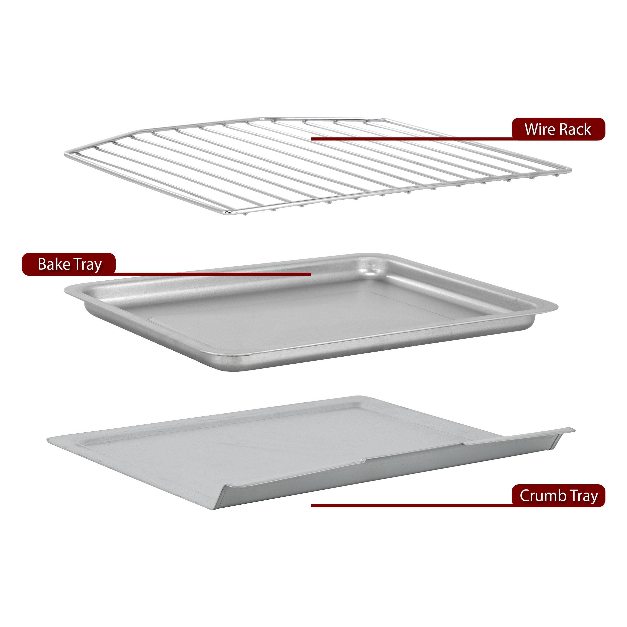 Wire Rack, Bake Tray, Crumb Tray