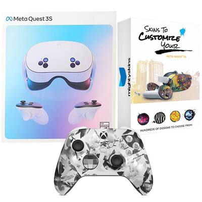 Meta Quest 3S 128GB Virtual Reality VR Headset with Storm Breaker Meta Quest 3S 128GB Virtual Reality VR Headset with Storm Breaker