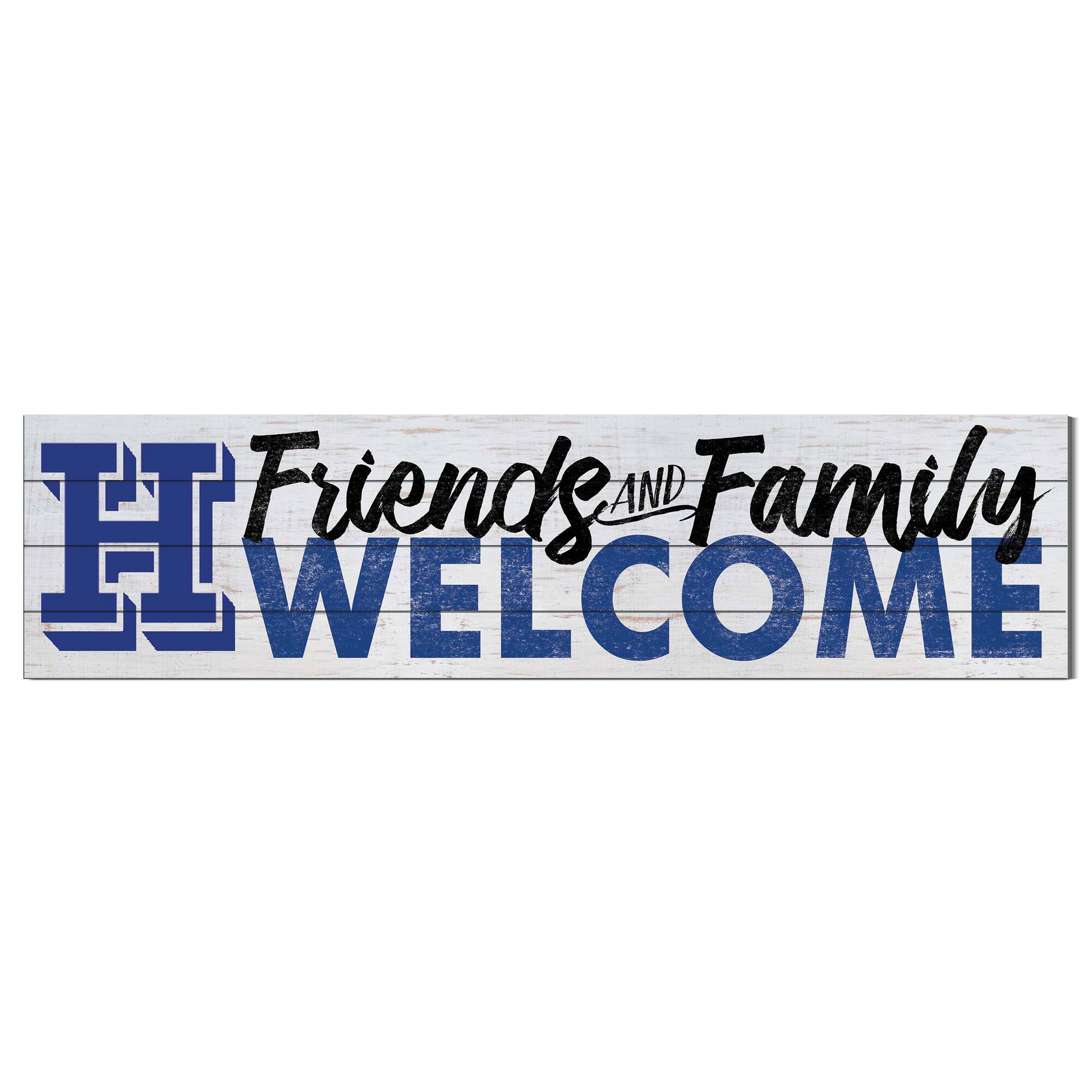 Hamilton Continentals 10'' x 40'' Friends & Family Welcome Sign