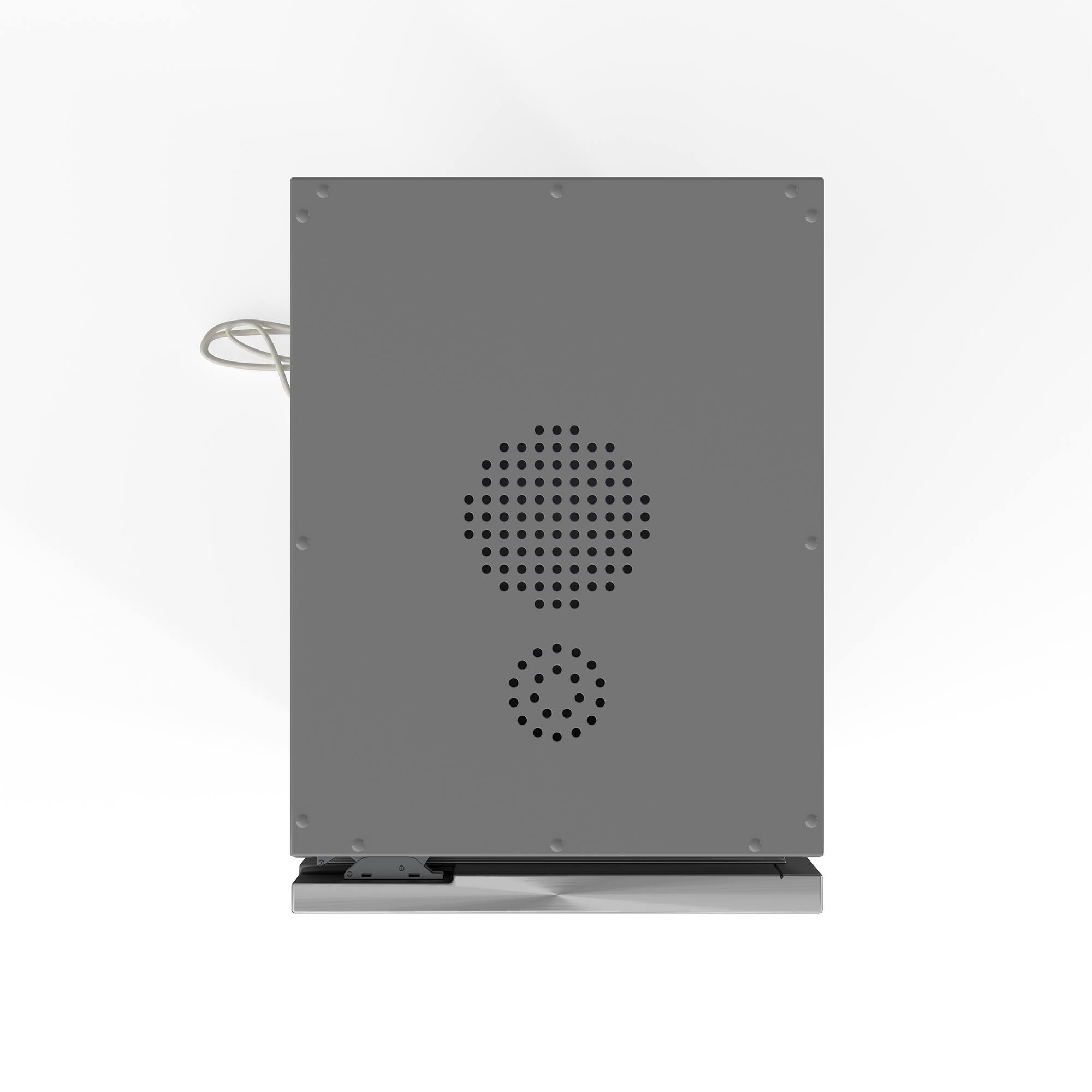 Alt View 9. Equator - Equator Steam Dryer Closet REMOVE WRINKLES Sanitize Deodorize Refresh Slim110V Stainless Steel Left Hinge - Silver.