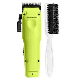Babyliss - BaBylissPRO FXONE Lo-ProFX Clipper w/ Battery and Charger Bundle - Neon Yellow
