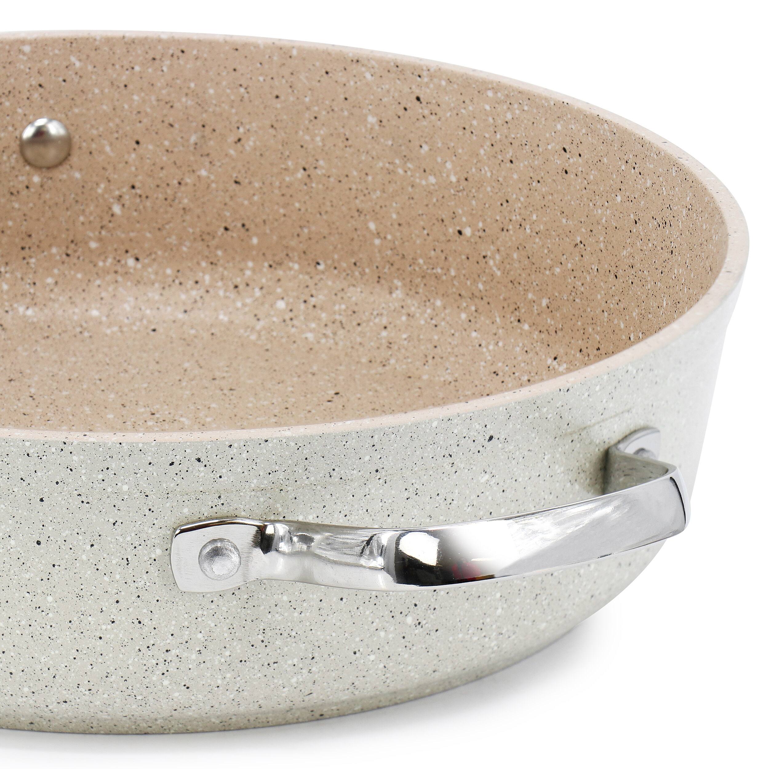 Alt View 2. Korkmaz - Korkmaz Granita 3.5 Liter Aluminum Nonstick Low Casserole in Tan - Tan.