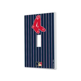 Keyscaper - 1924-1960 Cooperstown Pinstripe Single Toggle Light Switch Plate - Multicolor