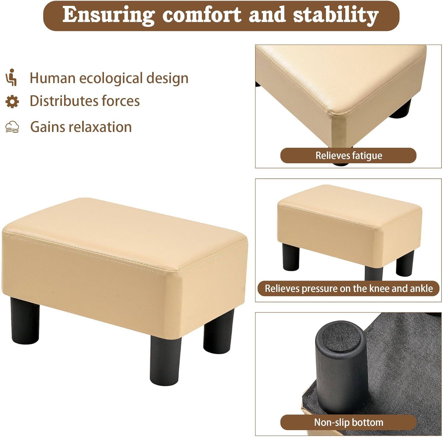 Ensuring comfort and stability

- Human ecological design
- Distributes forces
- Gains relaxation
- Relieves fatigue
- Relieves pressure on the knee and ankle
- Non-slip bottom