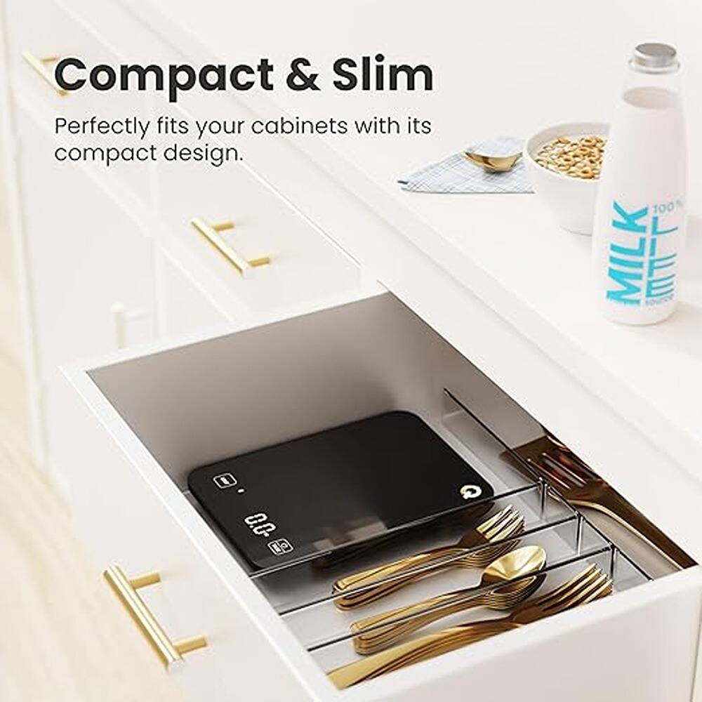 Compact & Slim
Perfectly fits your cabinets with its compact design.