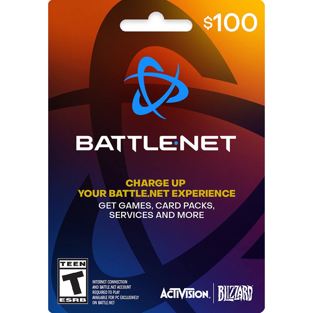 Best Buy: Blizzard Entertainment $100 Blizzard Balance Code