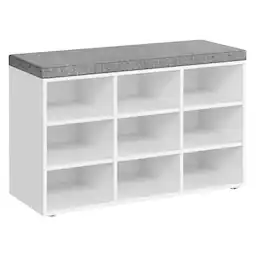 Cloud White + Dove Gray 9 cubbies