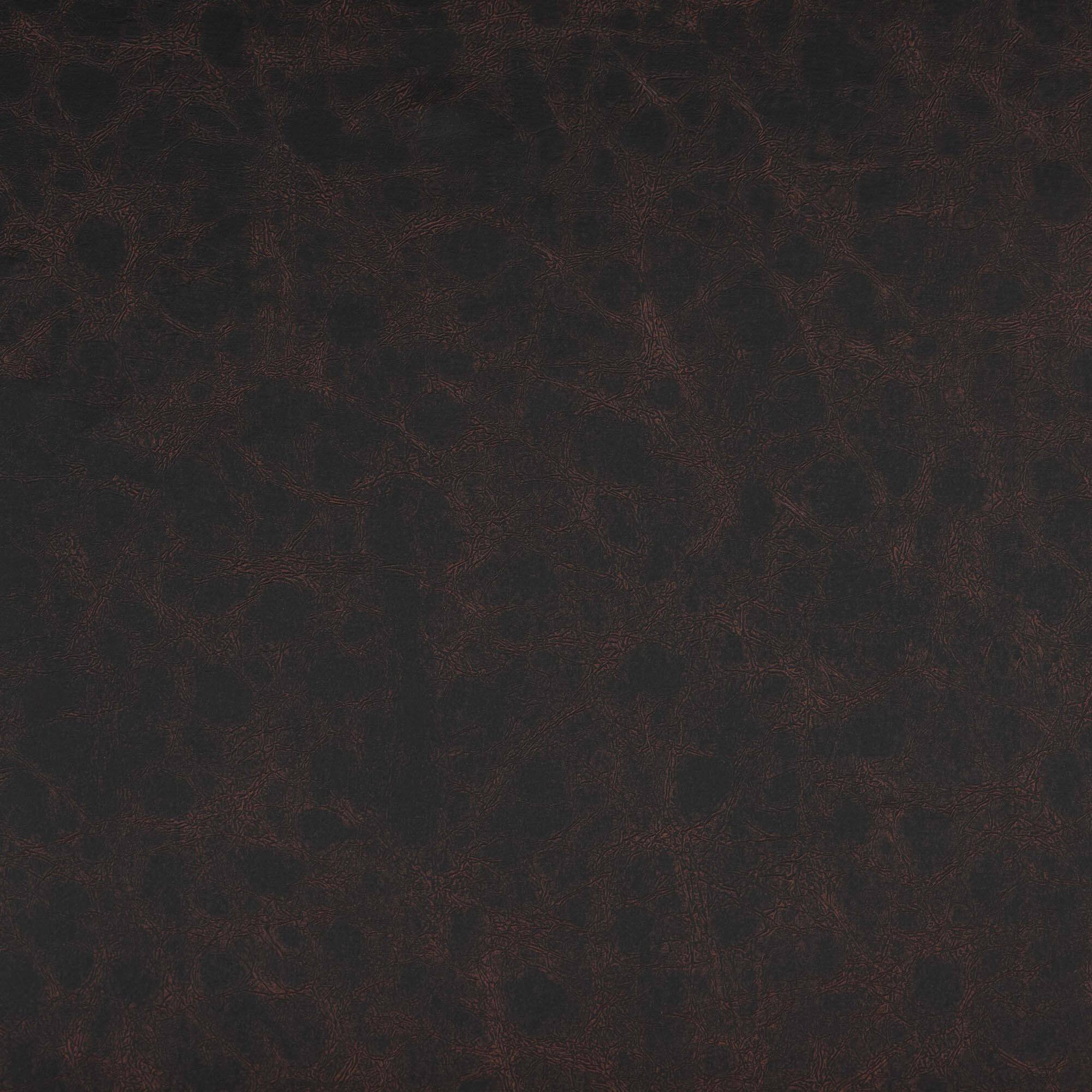 Alt View 4. Baxton Studio - Charlier Rustic Antique Inspired Faux Leather Upholstered Wood Storage Ottoman with Book Spine Drawer - Dark Brown.