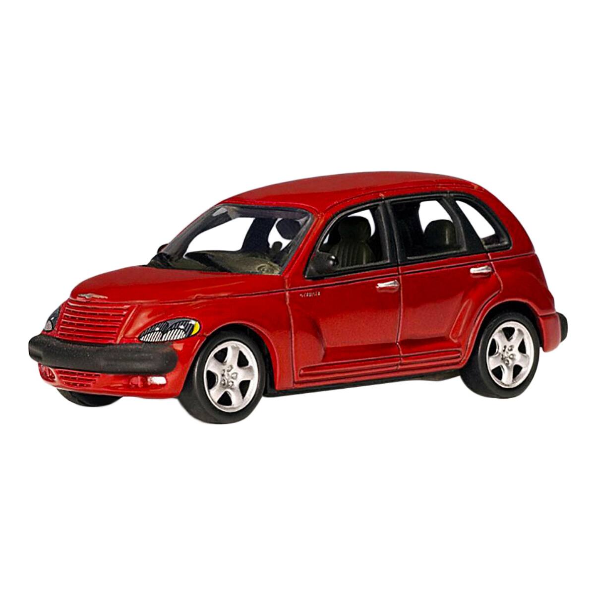 Alt View 1. Autoart - 2001 Chrysler PT Cruiser Dark Red Metallic 1/64 Model Car by Autoart.