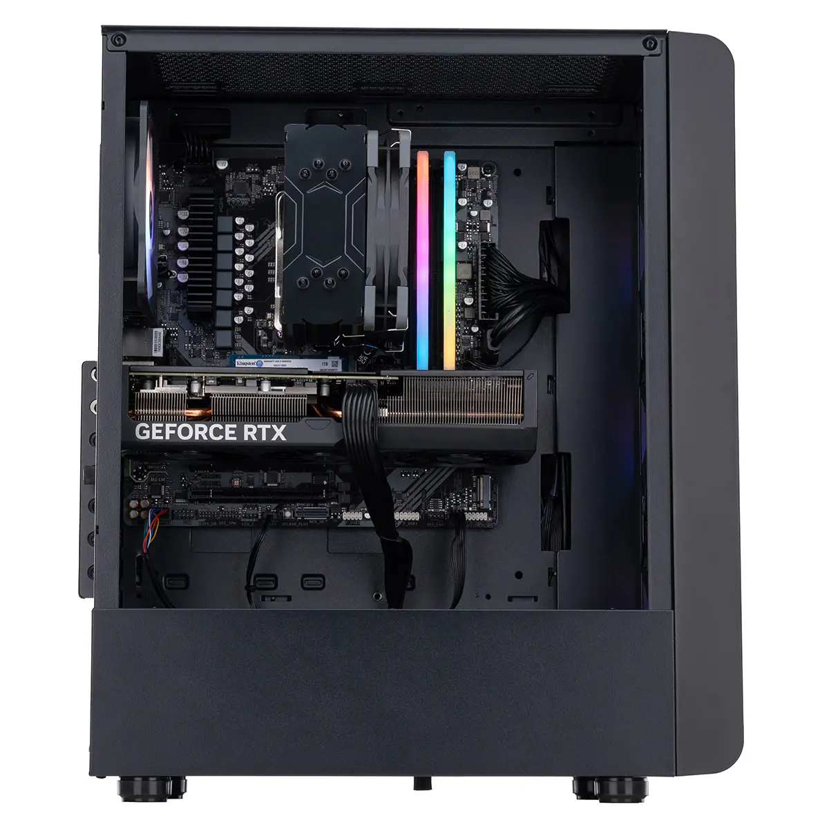 The text on the image reads "GeForce RTX."