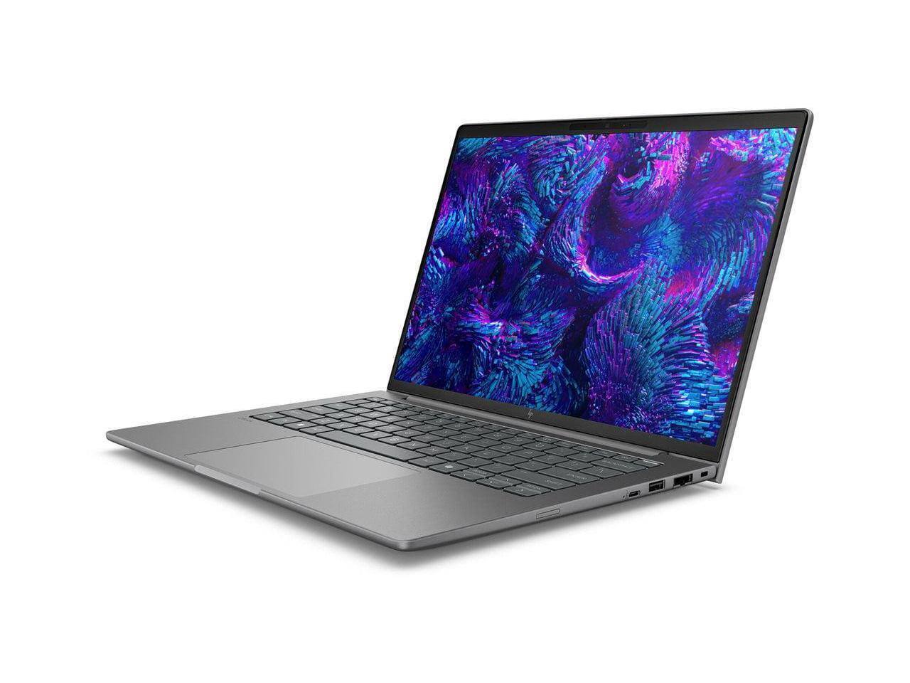 Alt View 5. HP - HP ZBook 8 G1i 14" Touchscreen - Intel Core Ultra 7 - 16 GB - 512 GB SSD - Intel Arc - Meteor Silver.
