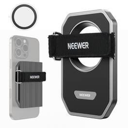 Neewer - Magnetic SSD Mount for MagSafe iPhone - Holds External SSD for ProRes Video Recording