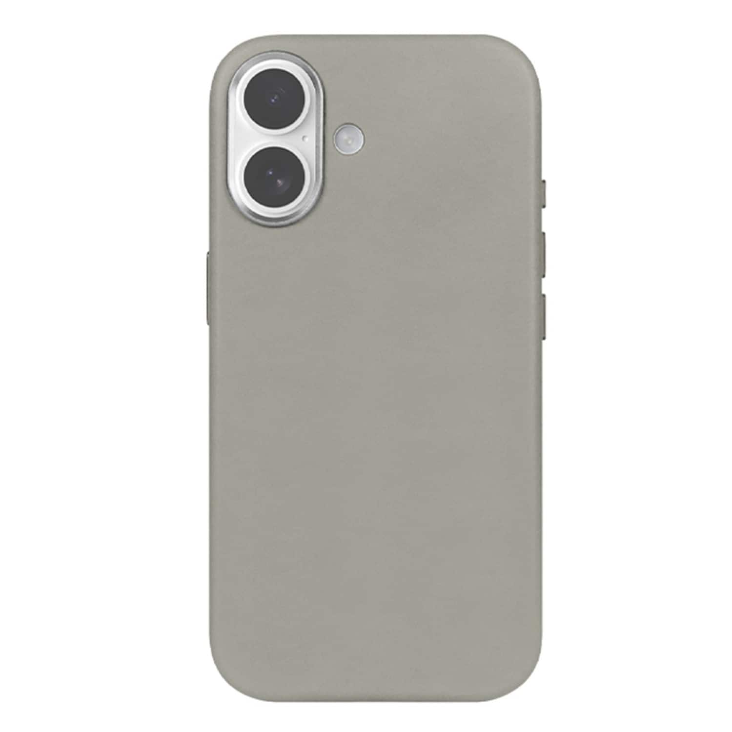 SaharaCase - Apple iPhone 17 Vegan Leather Case | Compatible with Magsafe | Indy Series - Sand Gray