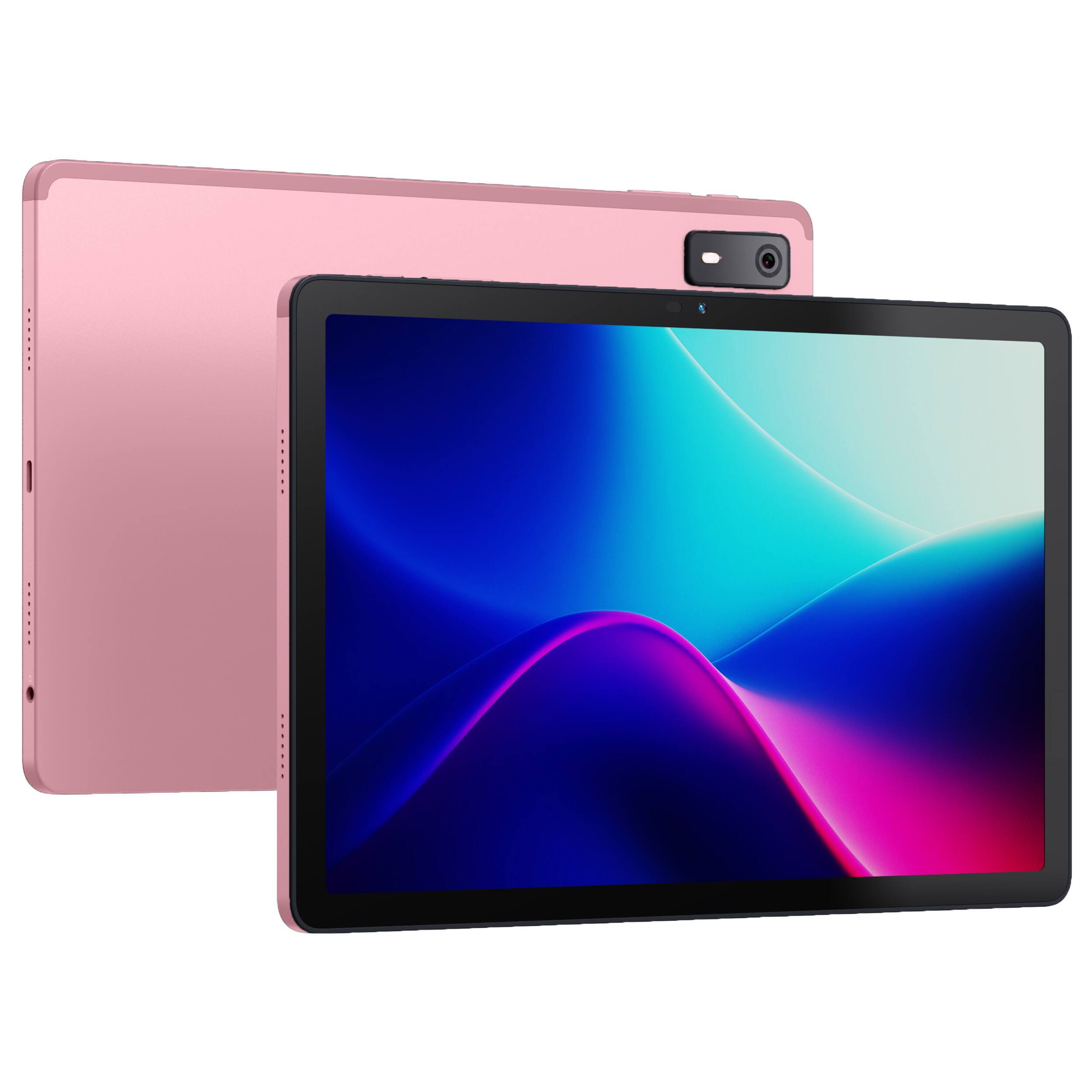 Visual Land - 11" 128GB Tablet - MediaTek G99 Octa-Core - FHD Display - Android 15 - Google Gemini Pre-Installed - Rose Gold
