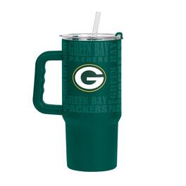 Logo Brands - Green Bay Packers 24oz. Replay Powder Coat Tumbler - Hunter Green