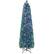 Front. Costway - 6 FT Pre-Lit Artificial Xmas Tree with Colorful Fiber Optics & 517 PVC Branch Tips - Green.