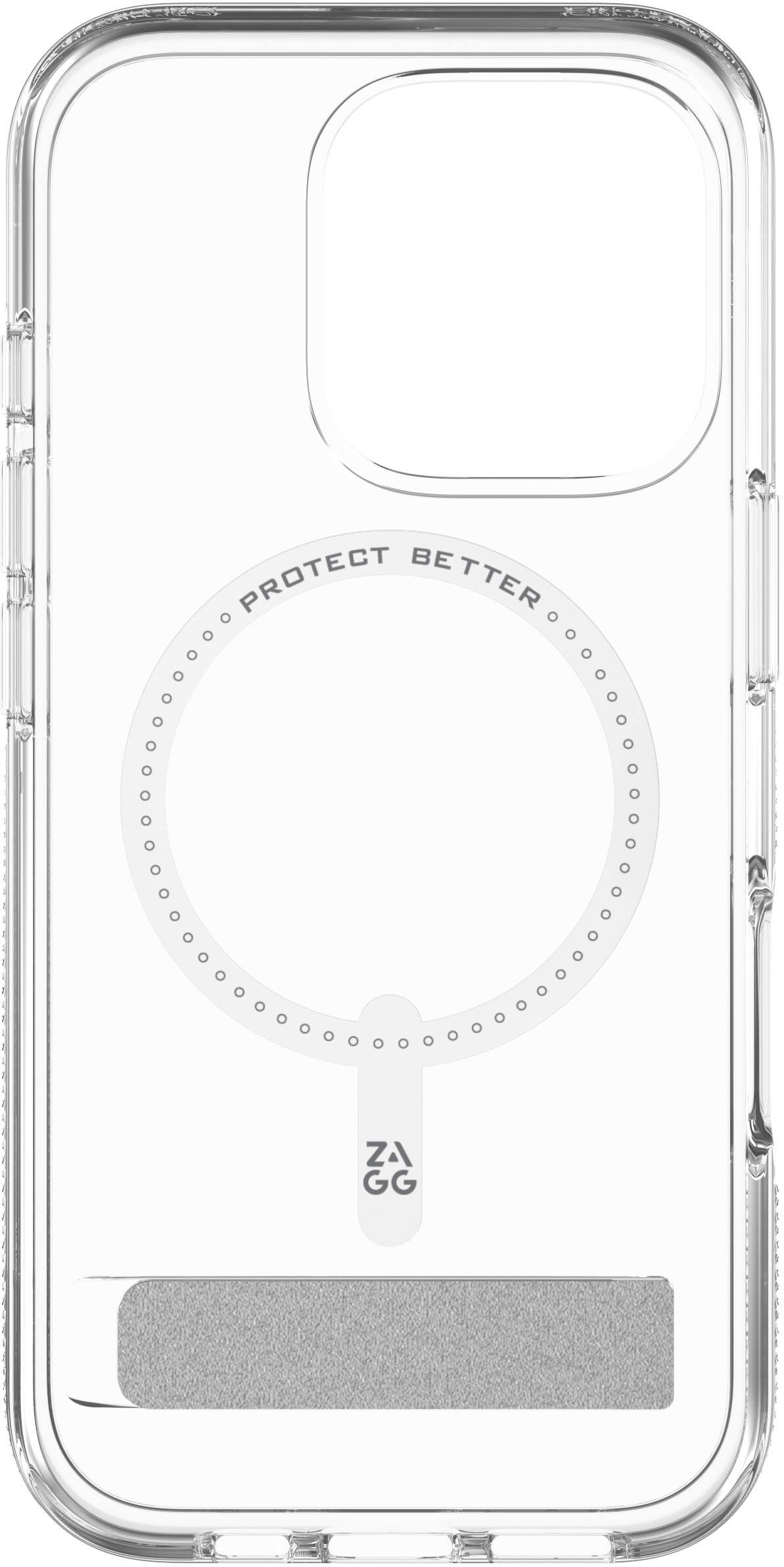 The text on the image reads "protect better," which is a statement encouraging the use of protective cases for cell phones.