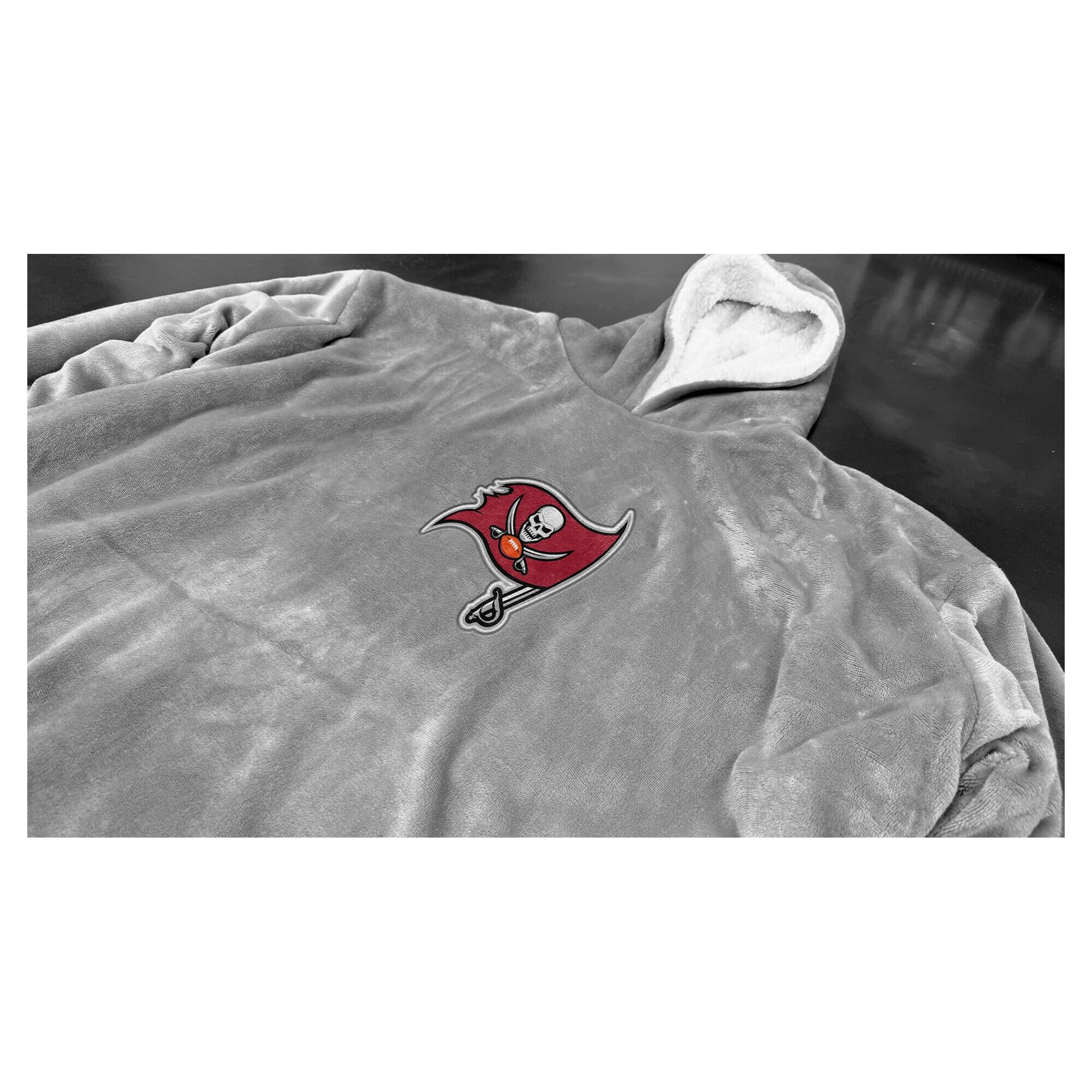 Alt View 1. Pegasus - Tampa Bay Buccaneers 54" x 72" Big Logo Wearable Blanket - Multicolor.