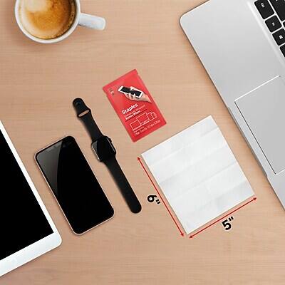 Alt View 5. Staples TECH - Staples TECH Individually Wrapped Screen Wipes, 24/Pack (ST63057).