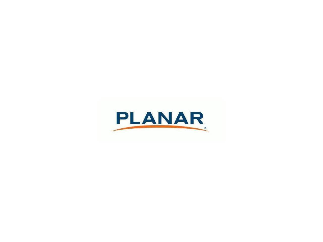 Alt View 7. Planar - Planar 998-0411-00 23.8" 1920x1080 Full HD LED LCD IPS 7ms 60Hz Computer Monitor - White - White.