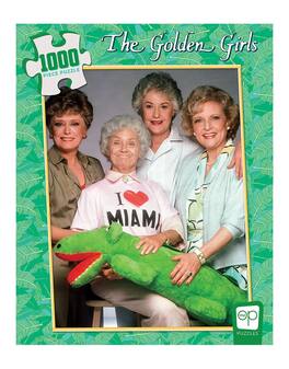 USAoploy - The Golden Girls I Heart Miami 1000 Piece Jigsaw Puzzle - Green