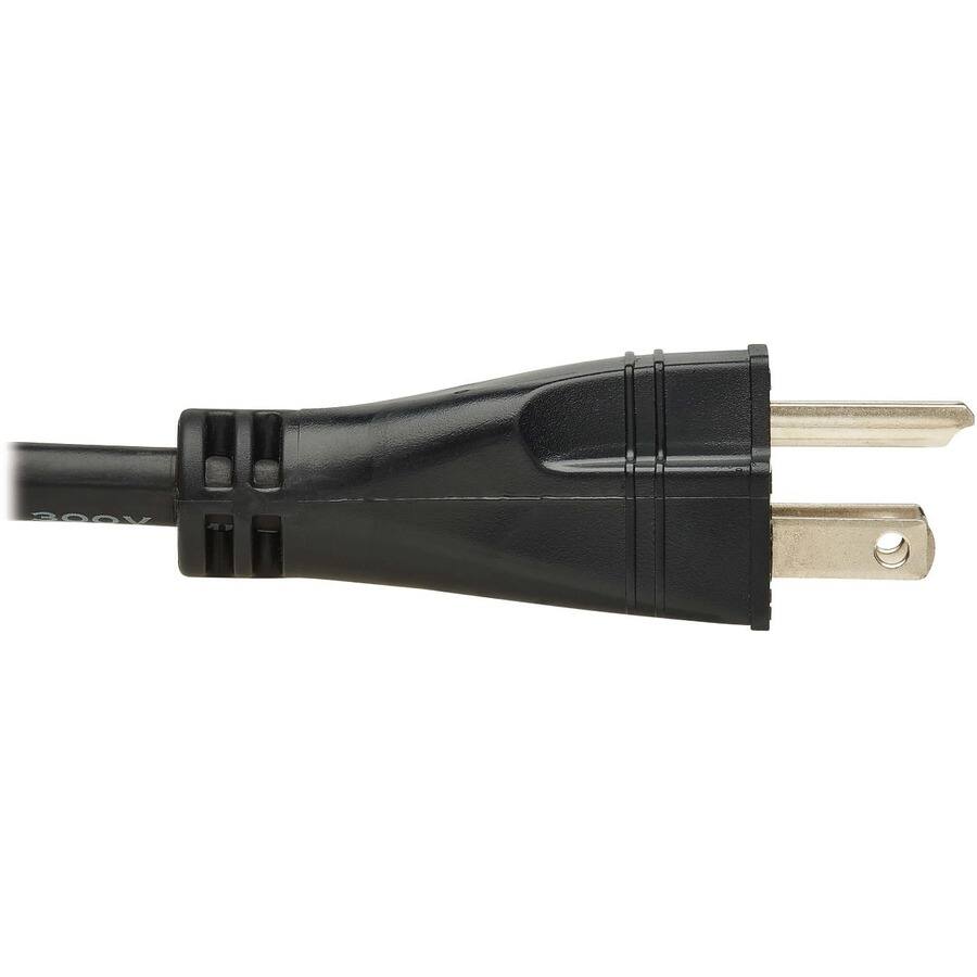 Alt View 4. Tripp Lite - Eaton Tripp Lite Series Safe-IT Antibacterial Hospital-Grade Extension Cord, 5-15P to 5-15R - Green Dot, 13A, 125V, 16 - Black.