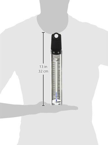 Alt View 4. Escali - Candy Deep Fry Paddle Thermometer - Silver/Black.
