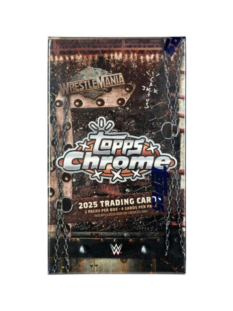 2025 Topps Chrome WWE Cactus Jack x Wrestlemania Box