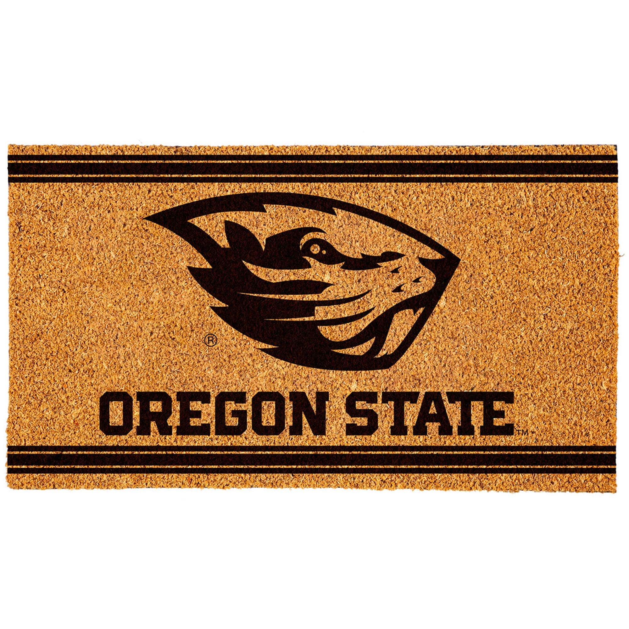 Evergreen Enterprises - Oregon State Beavers 16" x 28" Logo Turf Mat - Multicolor