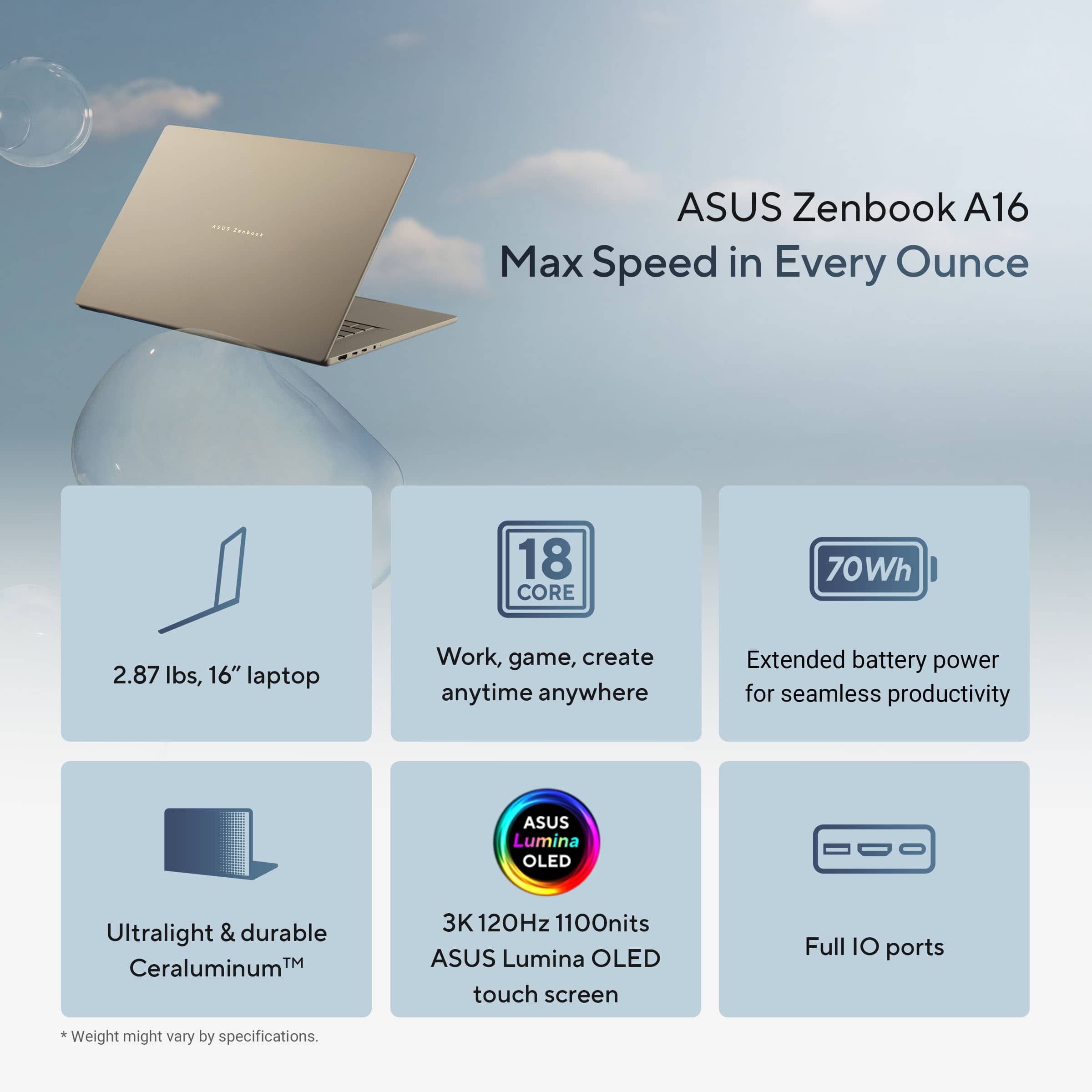 ASUS Zenbook A16 16
