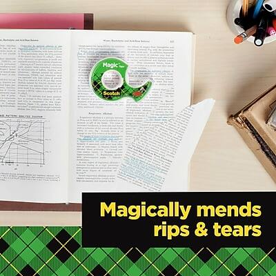 Magic Scotch Magically mends rips & tears