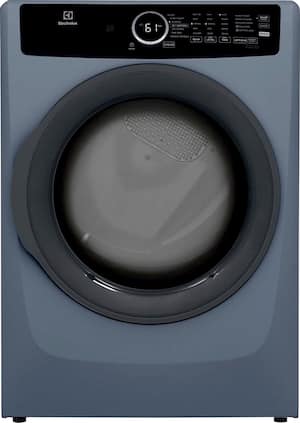 Electrolux - Front Load Perfect Steam Gas Dryer with Instant Refresh – 8.0 Cu. Ft - Denim Blue