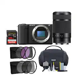 Sony - Alpha ZVE10 II | APS-C Interchangeable Lens Mirrorless Bundle