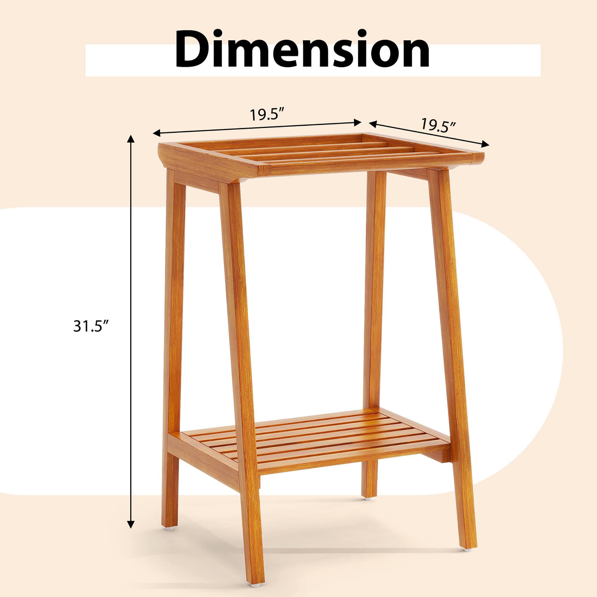 Dimension: 19.5" x 19.5" x 31.5"