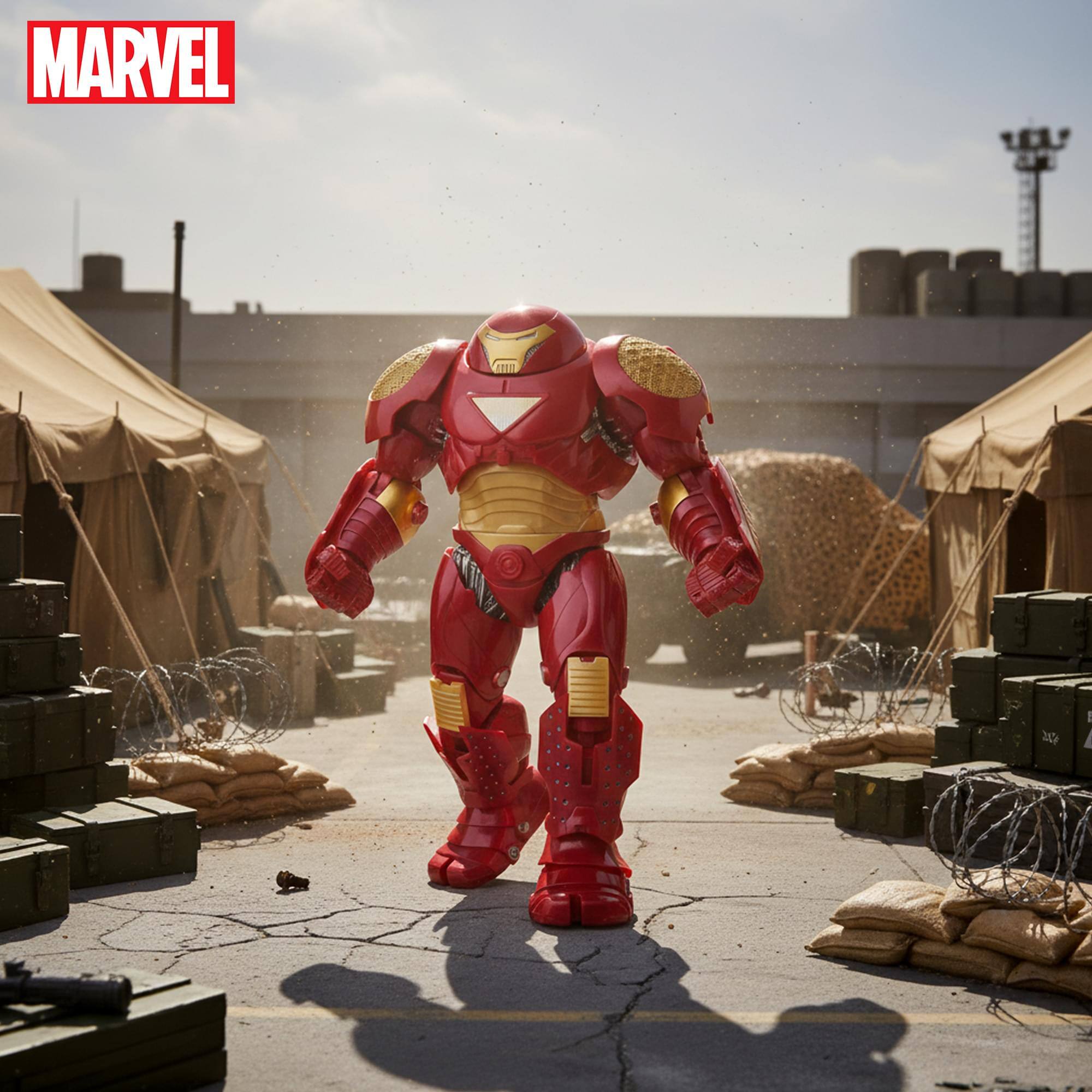 Alt View 5. Hasbro - Hasbro Collectibles - Iron Man - Marvel Legends - Hulkbuster   - Collectibles - Multicolor.