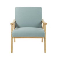 OSP Home Furnishings - Weldon Chair - Blue - Front_Zoom