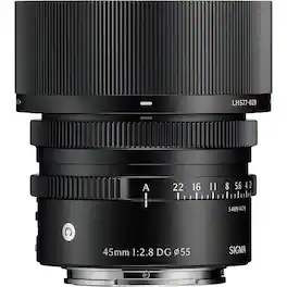 Sigma - 45mm f/2.8 DG Contemporary Lens for Sony E, Black