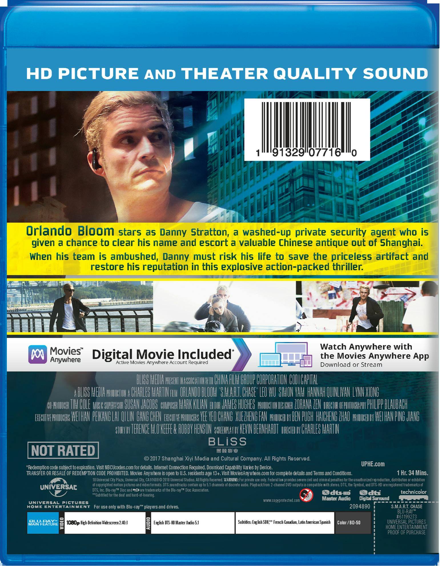 Angle. S.M.A.R.T. Chase (Blu-ray + Digital HD) [Blu-ray].