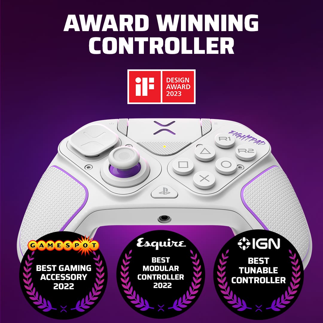 Award Winning Controller Design il 2023 Award X X GameSpot Best Gaming Accessory 2022 Esquire Best Modular Controller 2022 IGN Best Tunable Controller