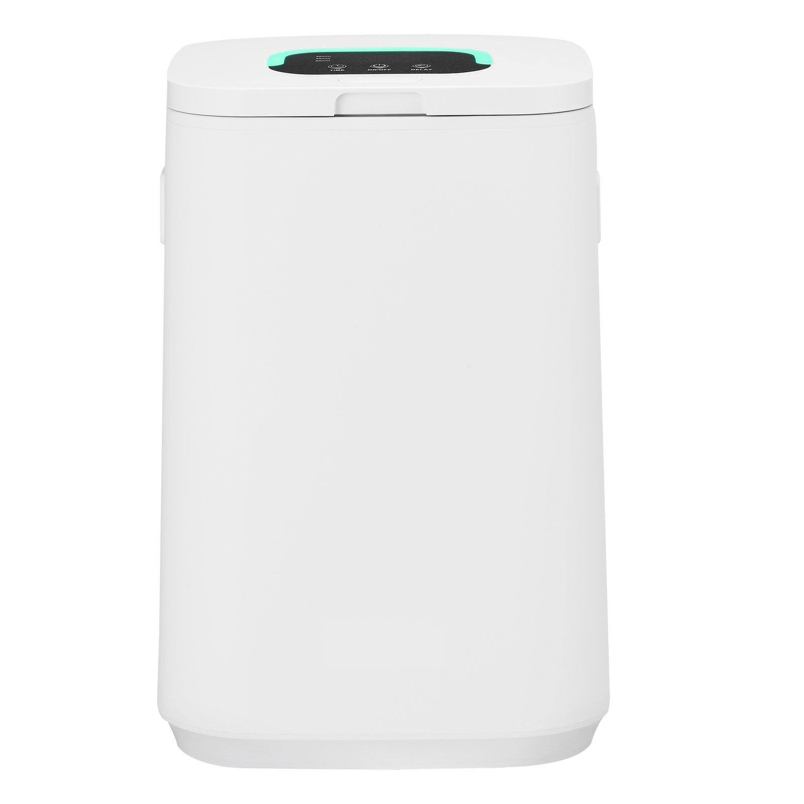 Alt View 9. Glintex - Towel Warmer Bucket with Timer, Child Lock, Auto Shut Off, Fits 4 Oversized Towels for Bathroom or Spa - White.