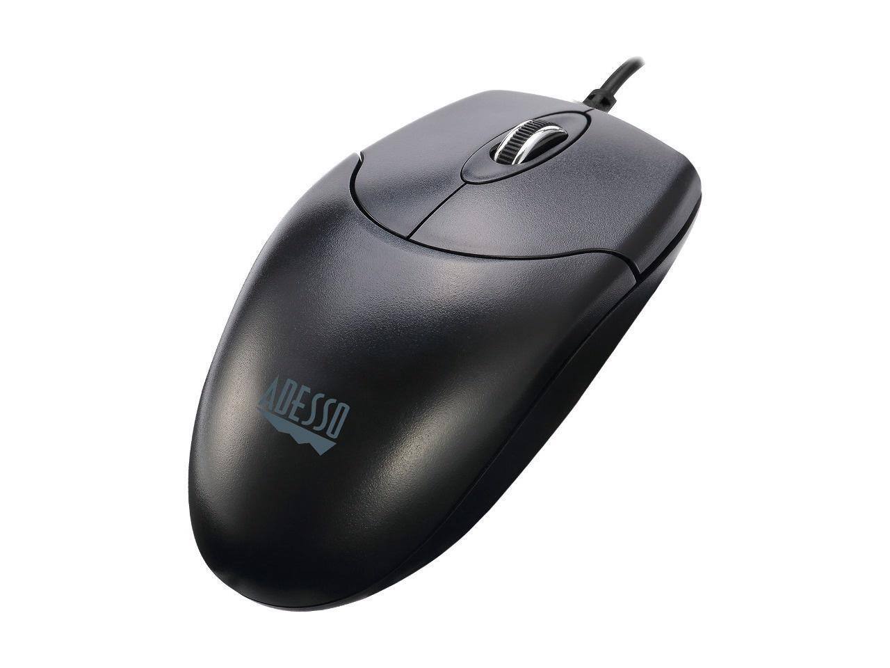 Alt View 5. Adesso - Adesso Akb-132Cb - Antimicrobial Multimedia Desktop Keyboard And Mouse - Black.