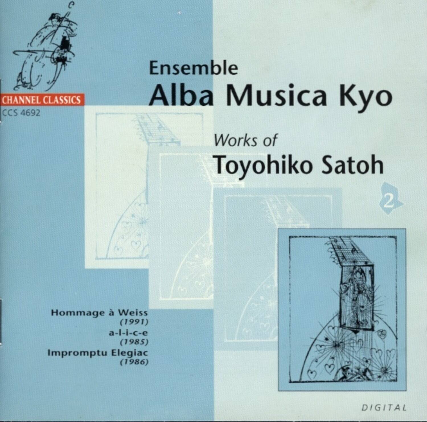 Satoh / Alba Musica Kyo Ensemble - Works Of Satoh 2   - COMPACT DISCS [CD] price history on PriceWatchPro