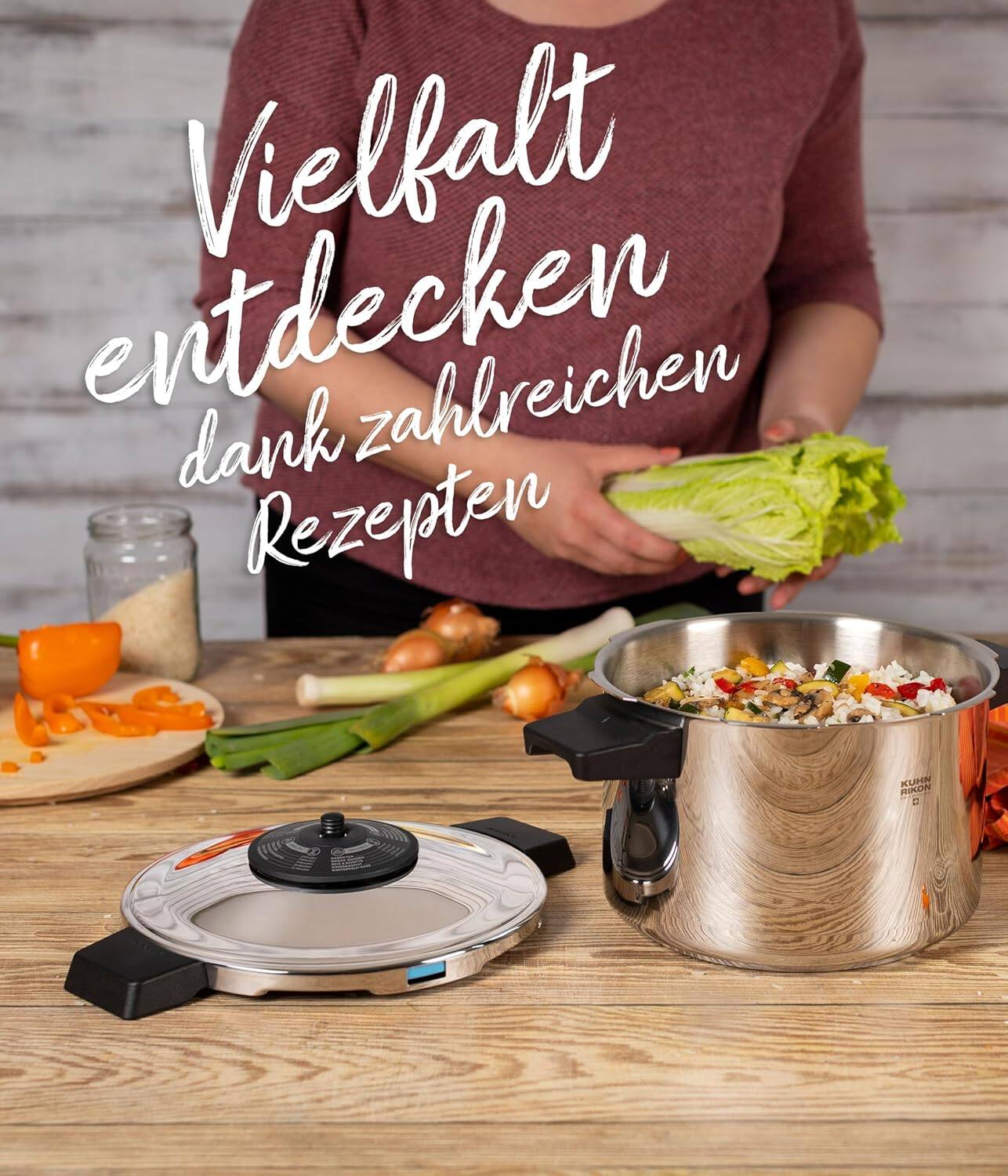 Kuhn Rikon Duromatic Classic Neo Long handle Stovetop Pressure Cooker ...