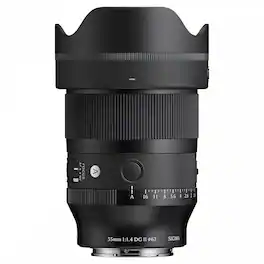 Sigma - 35mm f/1.4 DG II Art Lens for Sony E - Black