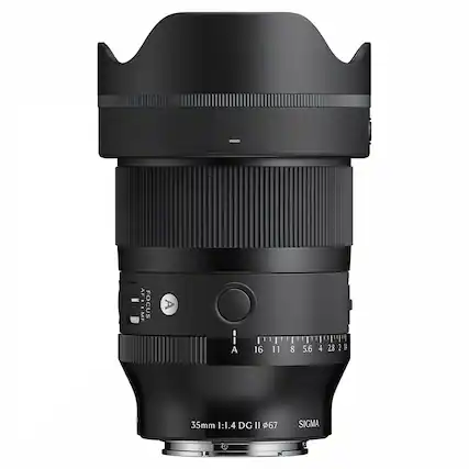 FOCUS
A
16 11 8 5.6 4 2.8 2
! !
35mm 1:1.4 DG II 67
SIGMA