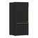 Angle. Forno Appliances - Milano Espresso 17.2 Cu. Ft. Bottom Freezer Refrigerator with Built-In Ice Maker - Black.